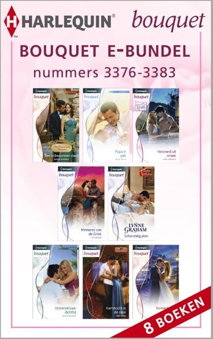 Bouquet e-bundel nummers 3376 - 3383 (8-in-1), Jackie Braun ; Carole Marinelli ; Kate Walker ; Sharon Kendrick ; Lynne Graham ; Melissa McClone ; Abby Green ; Maggie Cox - Ebook - 9789461994547