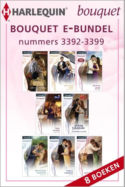 Bouquet e-bundel nummers 3392 - 3399 (8-in-1), Caitlin Crews ; Melissa McClone ; Trish Morey ; Maisey Yates ; Lynne Graham ; Melissa James ; Lucy Ellis ; Sara Craven - Ebook - 9789461995339