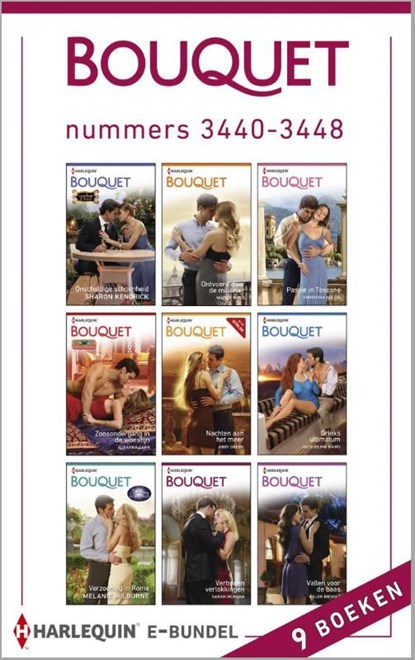 Bouquet e-bundel nummers 3440-3448 (9-in-1), Sharon Kendrick ; Maisey Yates ; Christina Hollis ; Susanna Carr ; Abby Green ; Jacqueline Baird ; Melanie Milburne ; Sarah Morgan ; Helen Brooks - Ebook - 9789461997784