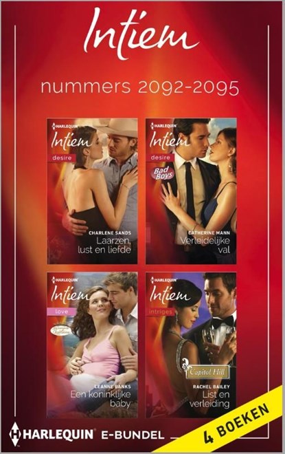 Intiem e-bundel nummers 2092-2095, Charlene Sands ; Catherine Mann ; Leanne Banks ; Rachel Bailey - Ebook - 9789461999580