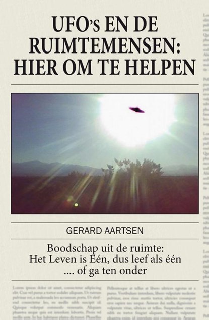 Ufo's en de ruimtemensen, Gerard Aartsen - Paperback - 9789462031173