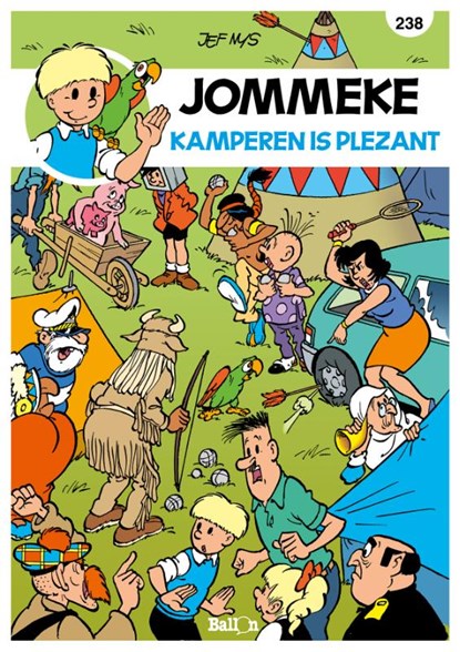 Kamperen is plezant, Jef Mys - Paperback - 9789462104495