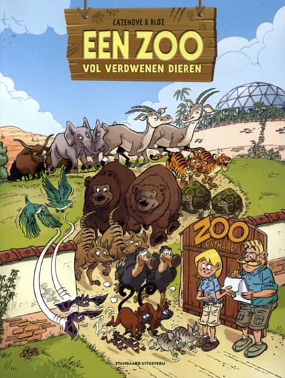 Een zoo vol verdwenen dieren, Christophe Cazenove - Paperback - 9789462107977