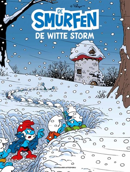 De smurfen en de witte storm, Peyo - Paperback - 9789462108202