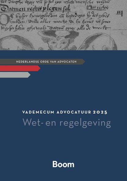 Vademecum Advocatuur 2025, niet bekend - Paperback - 9789462120198