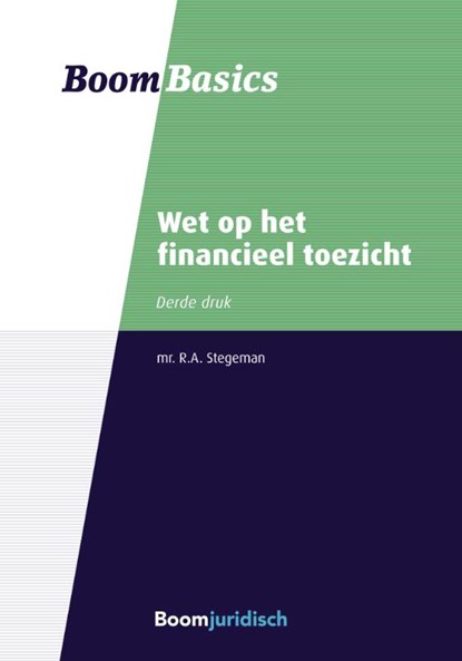 Wet op het financieel toezicht, R.A. Stegeman - Paperback - 9789462126480