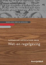 Vademecum Advocatuur 2022 -  - 9789462126602