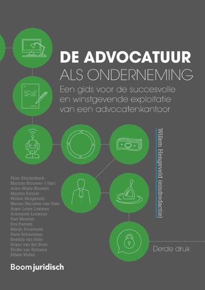 De advocatuur als onderneming, W.J. Hengeveld - Paperback - 9789462127067