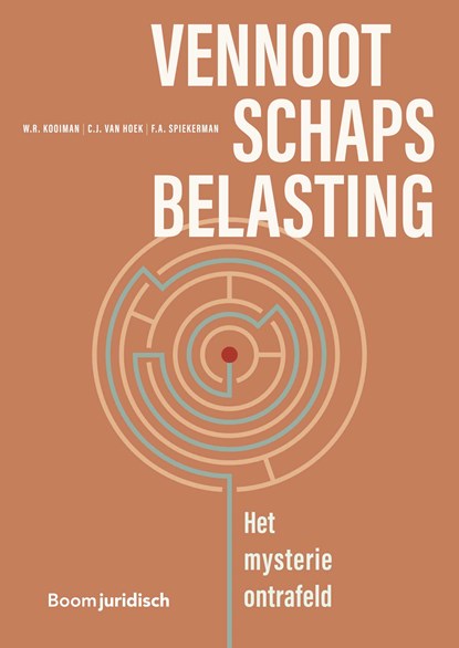 Vennootschapsbelasting, W.R. Kooiman ; C.J. van Hoek ; F.A. Spiekerman - Paperback - 9789462127470