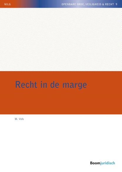 Recht in de marge, M. Vols - Paperback - 9789462127500