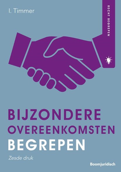 Bijzondere overeenkomsten begrepen, I. Timmer - Paperback - 9789462127678