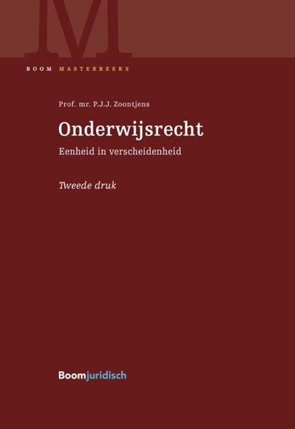 Onderwijsrecht, P.J.J. Zoontjens - Gebonden - 9789462127777