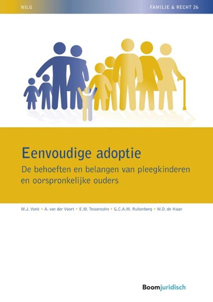 Eenvoudige adoptie, M.J. Vonk ; A. van der Voort ; E.M. Tessensohn ; G.C.A.M. Ruitenberg ; W.D. de Haan - Paperback - 9789462127845