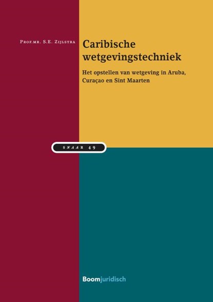 Caribische wetgevingstechniek, S.E. Zijlstra - Paperback - 9789462128101