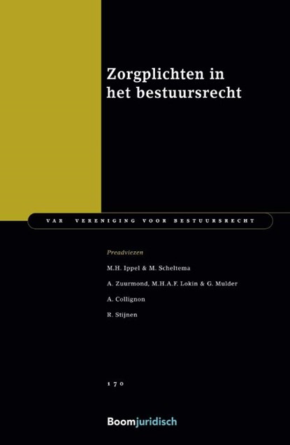 Zorgplichten in het bestuursrecht, A.T. Marseille - Paperback - 9789462128156