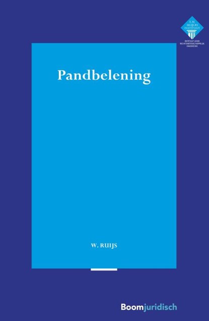 Pandbelening, W. Ruys - Paperback - 9789462128194