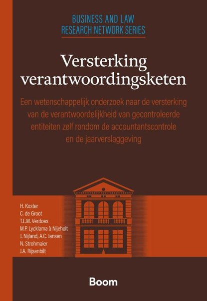 Versterking verantwoordingsketen, H. Koster - Paperback - 9789462128729