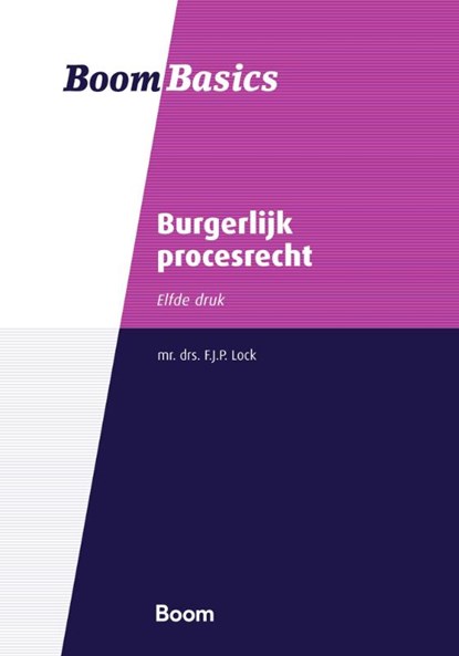 Burgerlijk procesrecht, F.J.P. Lock - Paperback - 9789462129740