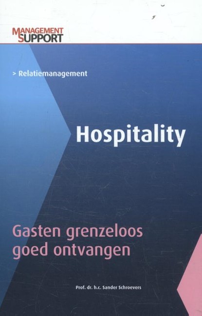 Hospitality, Sander Schroevers - Paperback - 9789462155497