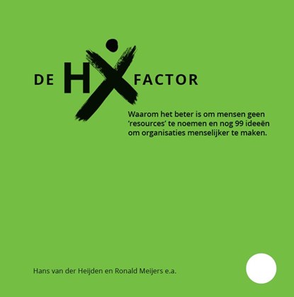 De HX factor, Hans Van der Heijden ; Ronald Meijers - Gebonden - 9789462156340