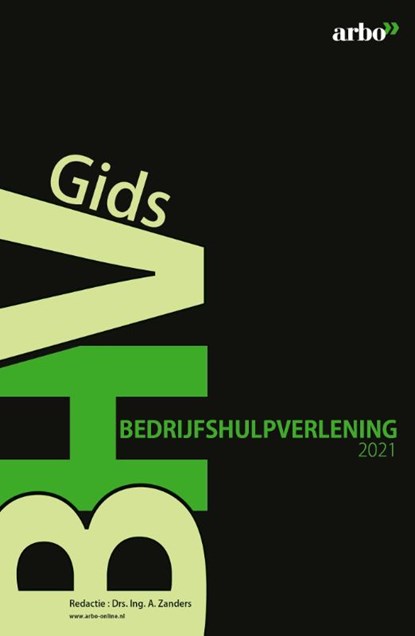 Gids Bedrijfshulpverlening 2021, Arthur Zanders - Paperback - 9789462157224
