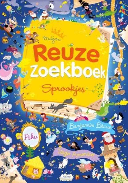 Mijn reuze zoekboek Sprookjes,  - Gebonden - 9789462345959