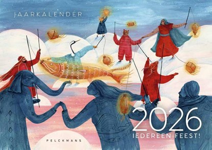 Iedereen feest 2026 - kalender, Orbit vzw - Losbladig - 9789462348561
