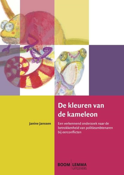 De kleuren van de kameleon, Janine Janssen - Paperback - 9789462360334