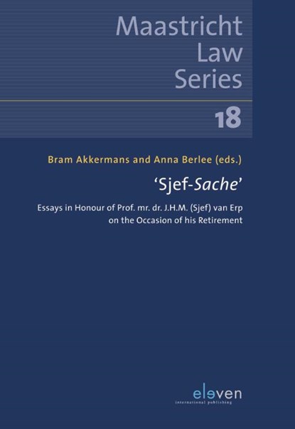 'Sjef-Sache', Bram Akkermans ; Anna Berlee - Paperback - 9789462361973