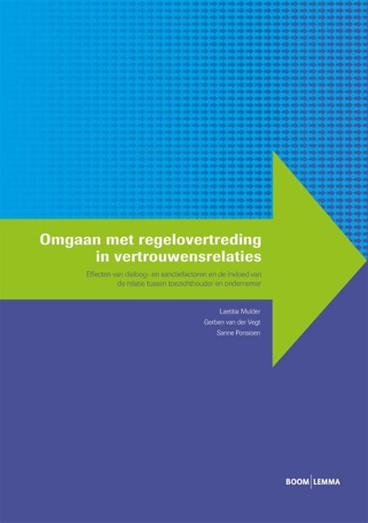 Omgaan met regelovertreding in vertrouwensrelaties, Laetitia Mulder ; Gerben van der Vegt ; Sanne Ponsioen - Paperback - 9789462364516