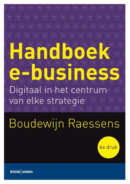 Handboek e-business, Boudewijn Raessens - Paperback - 9789462365483