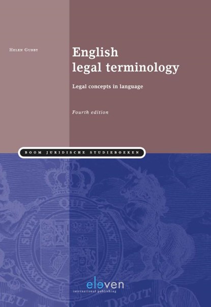 English legal terminology, Helen Gubby - Paperback - 9789462366046