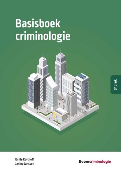 Basisboek criminologie, Emile Kolthoff - Paperback - 9789462369337