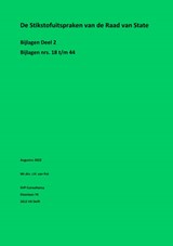 De Stikstofuitspraken van de Raad van State - BIJLAGE 2 - Sjef van Put - 9789462472969