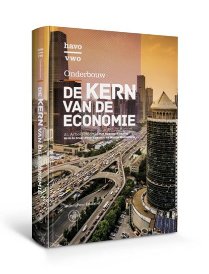 De Kern van de Economie onderbouw havo-vwo tekstboek, Dr. Arnold Heertje - Gebonden - 9789462493117