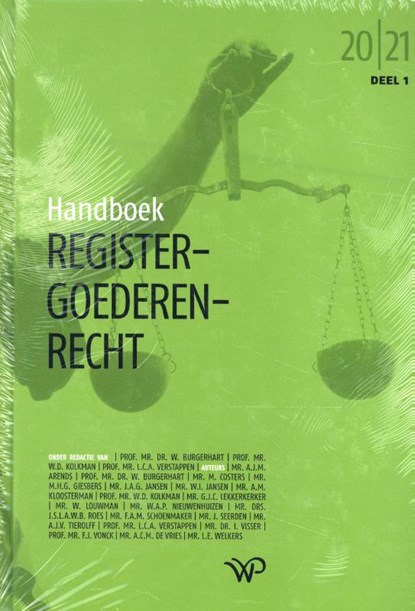 Handboek Registergoederenrecht 2020-2021 (set), W. Burgerhart ; W.D. Kolkman ; L.C.A. Verstappen - Gebonden - 9789462494824