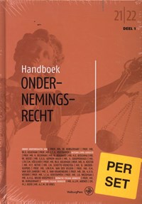 Handboek Ondernemingsrecht 2021-2022 (set) | W. Burgerhart ; W. Kolkman ; L. Verstappen | 