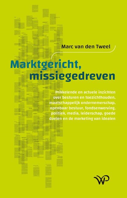 Marktgericht, missiegedreven, Marc van den Tweel - Paperback - 9789462498167