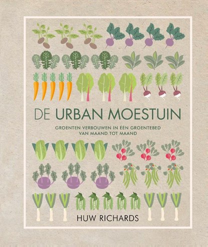 De urban moestuin, Huw Richards - Gebonden - 9789462502420