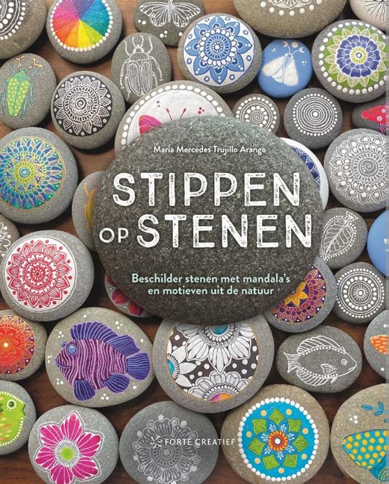 Stippen op stenen
