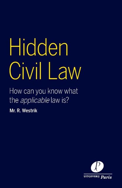 Hidden Civil Law, R. Westrik - Paperback - 9789462511101