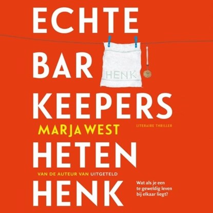 Echte barkeepers heten Henk, Marja West - Luisterboek MP3 - 9789462535404