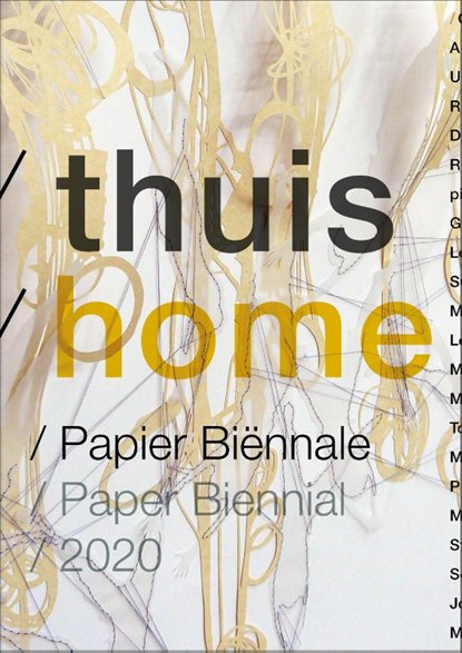thuis/home-Papier Biennale/Paper Biennial 2020, Diana Wind - Paperback - 9789462623101