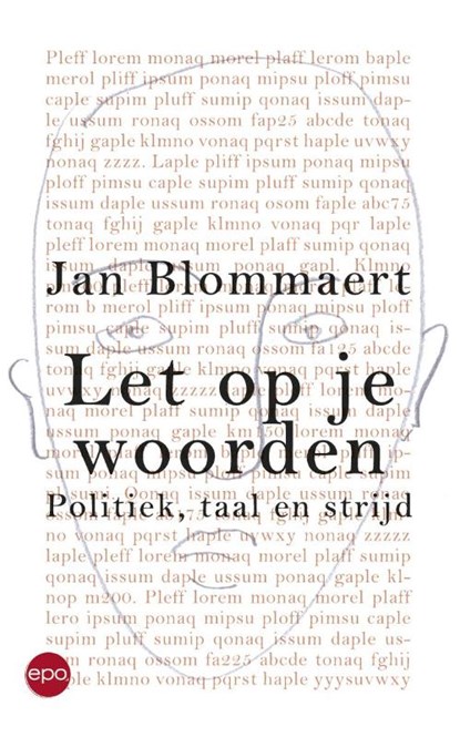 Let op je woorden, Blommaert - Paperback - 9789462670679