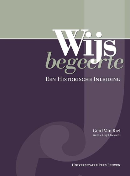 Wijsbegeerte, Gerd Van Riel - Paperback - 9789462700574