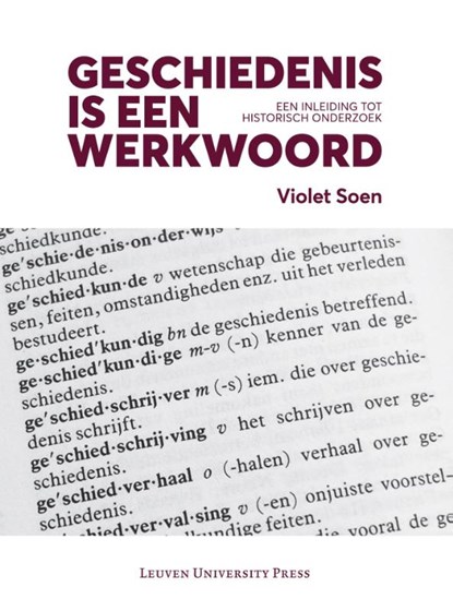 Geschiedenis is een werkwoord, Violet Soen - Paperback - 9789462700833