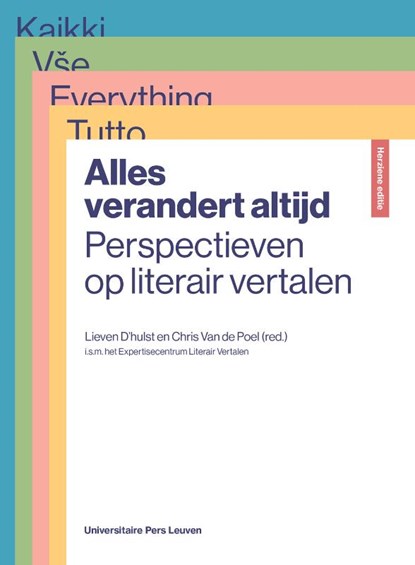 Alles verandert altijd, Lieven D'hulst ; Chris van de Poel - Paperback - 9789462703872