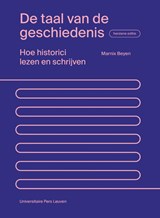 De taal van de geschiedenis - herziene editie - Marnix Beyen - 9789462704350