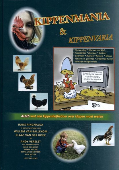Kippenmania & kippenvaria, Hans Ringnalda - Gebonden - 9789462719958