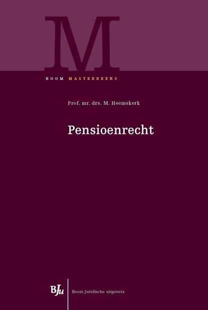 Pensioenrecht, Mark Heemskerk - Ebook - 9789462743434